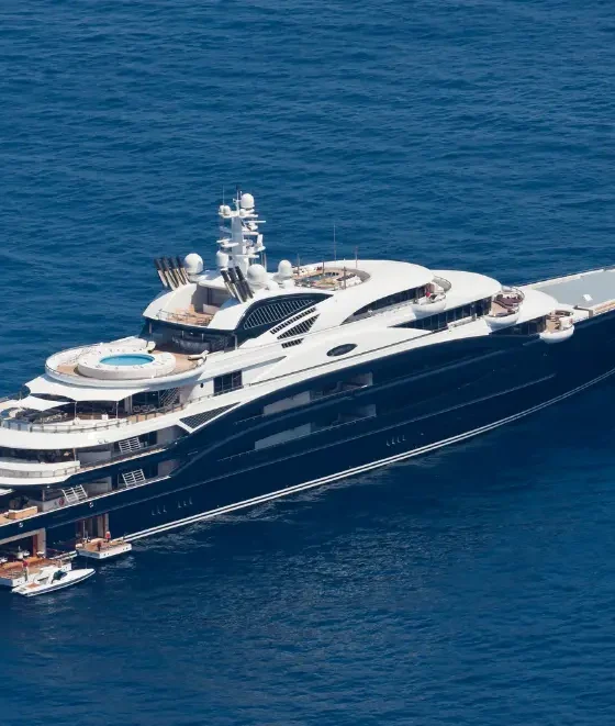 Information about mega yachts